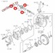 8970479280 -> Подшипник хвостовика NPR/NQR: 4HK1