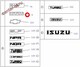 8980973800 -> Эмблема "ISUZU" передняя (хром) NPR/NQR: 4HK1