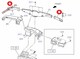 8972626930 -> Воздуховод обдува левый NPR/NQR: 4HK1