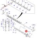 8943994870 -> Палец (шпонка) распредвала  NPR/NQR: 4HK1
