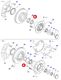 8980081561  ->  Подшипник ступицы внутренний NLR/NMR